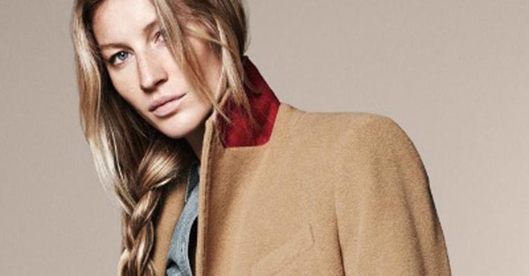 Gisele Bündchen em campanha editorial