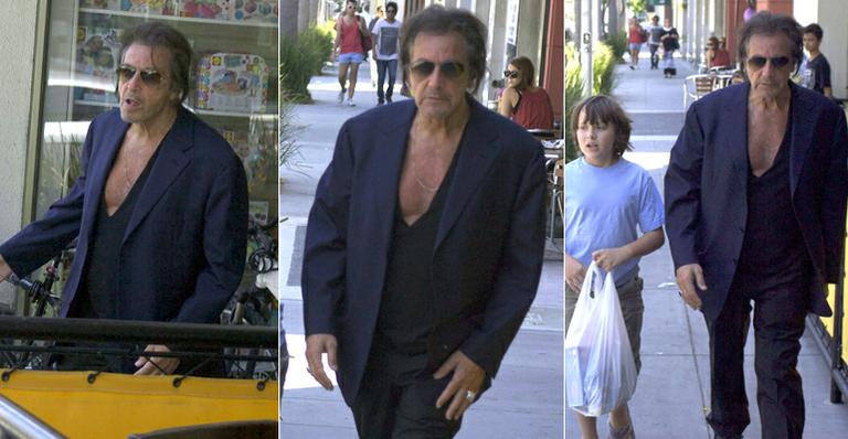 Aos 71, Al Pacino abusa do decote em V