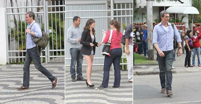 Dalton e Adriana Birolli gravam no Rio