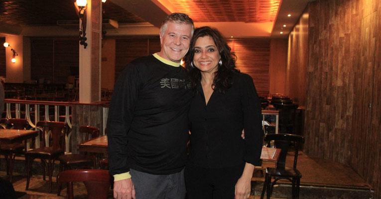 Miguel Falabella em show de Selma Reis