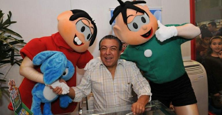 Ziraldo e Mauricio autografam livros
