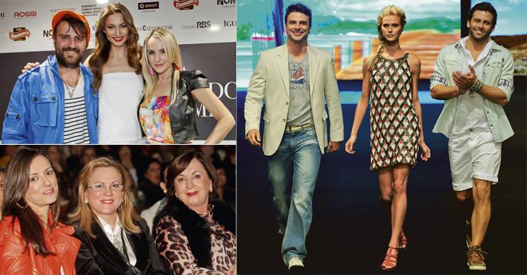 Astros iluminam catwalk no sul