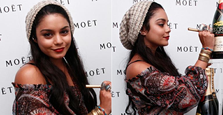 Vanessa Hudgens com cabelão?