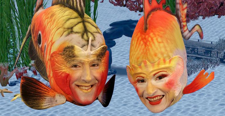 Atores se vestem e relembram ‘Glub Glub’
