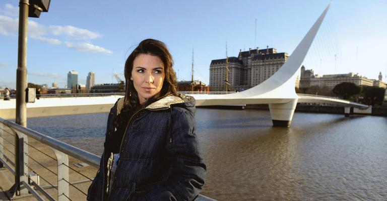 Glenda Kozlowski em Buenos Aires
