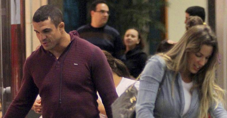 Vítor Belfort: férias com a família