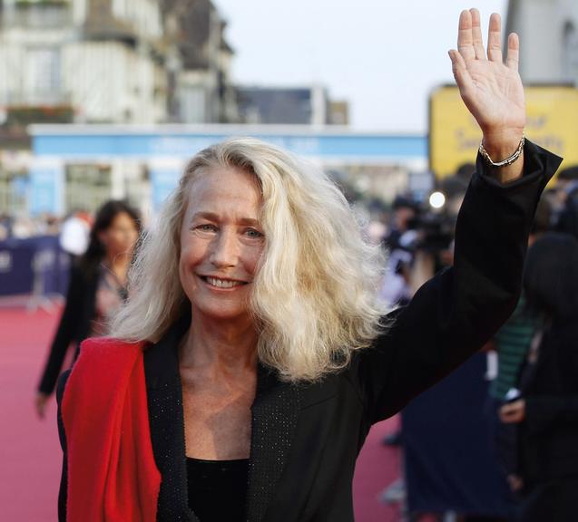 Atriz Brigitte Fossey em festival