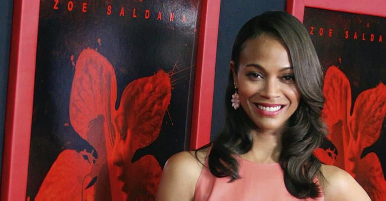 A chique Zoe Saldana em L.A.