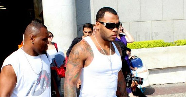 Rapper Flo Rida desembarca no Rio