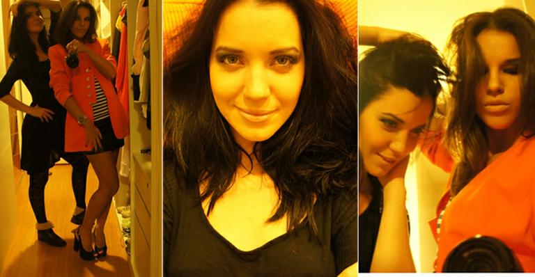 Mari Rios produz make de Nathalia Dill