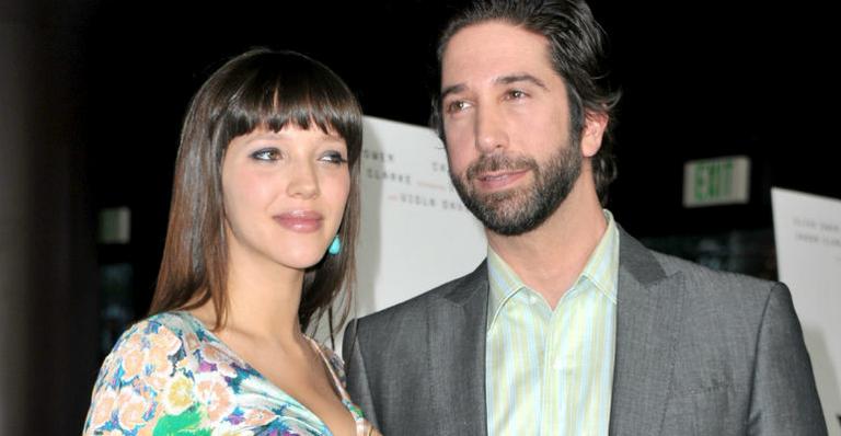 David Schwimmer renova votos com Zoe