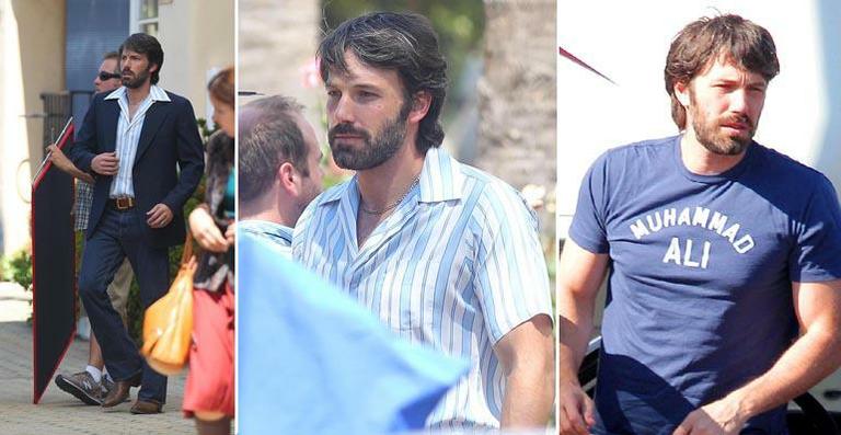 Ben Affleck com visual à Justin Bieber