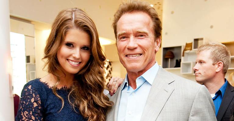 Filha de Arnold não consegue namorar