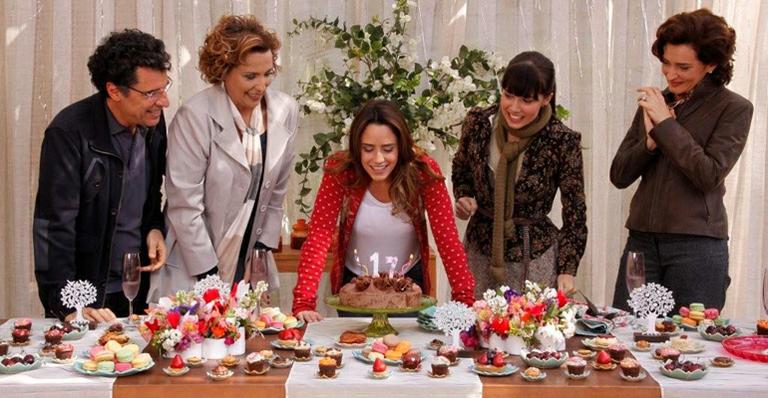 Elenco em flashback de ‘A Vida da Gente’