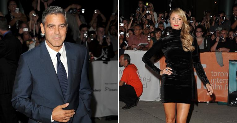 George Clooney e Stacy Keibler juntos