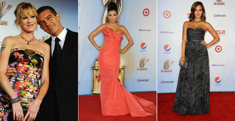 Estrelas latinas em premiação nos EUA
