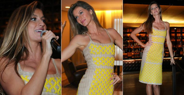 Gisele Bündchen abre leilão em São Paulo
