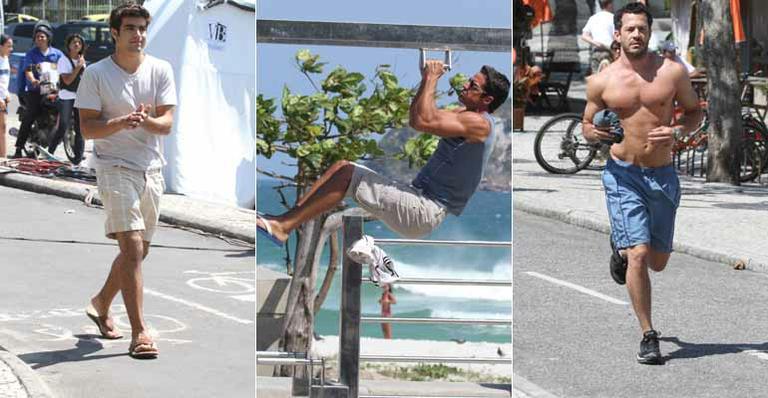 Boa forma na gravação de ‘Fina Estampa’