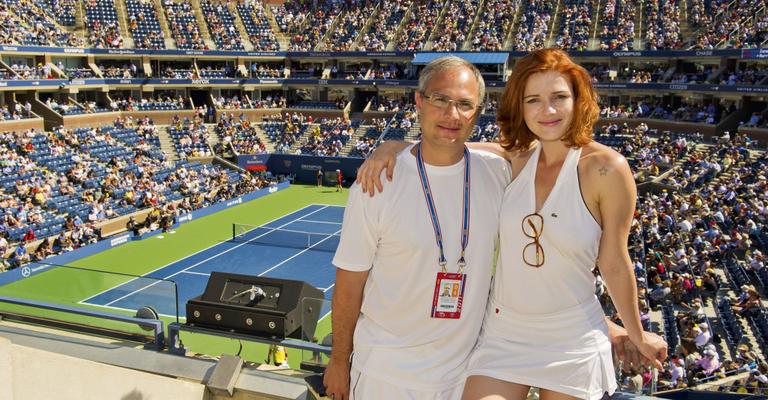Vips se empolgam com feras do US Open
