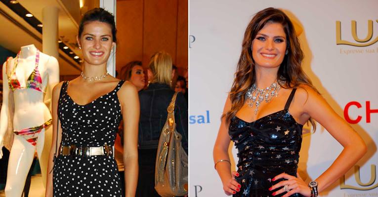 Isabeli usa outro look de estrelinhas