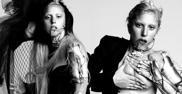 Lady Gaga: topless em novo clipe