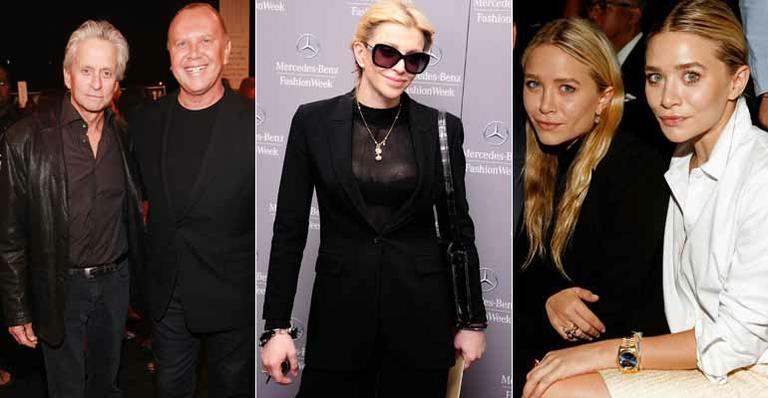 Vips na Semana de Moda de NY