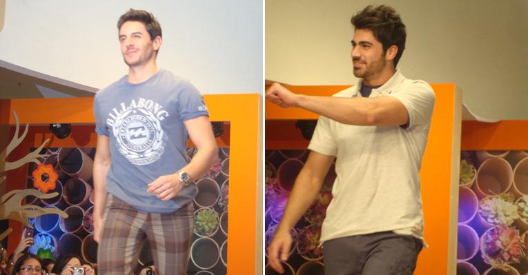 Ricardo e Rodrigo arrancam suspiros na passarela