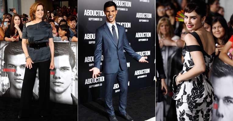 Elenco de ‘Abduction’ em première