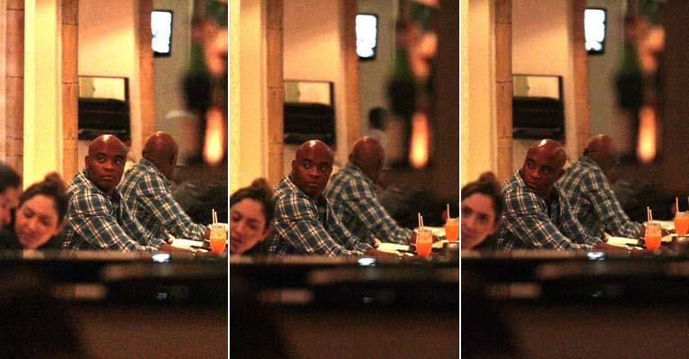 Jantar de Anderson Silva em São Paulo
