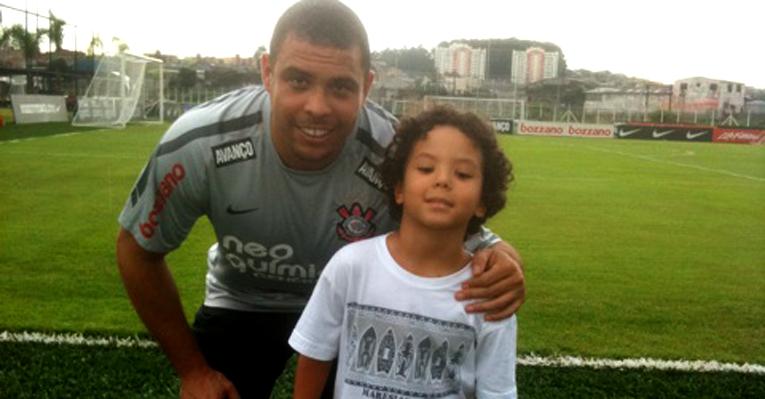 Filho de Ronaldo quer ser lutador