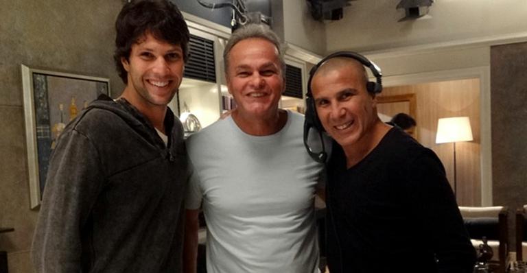 Eri Johnson visita estúdios de ‘Malhação’