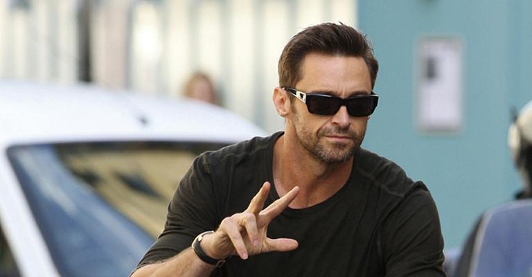 Jackman guarda objetos de seus filmes