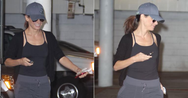 Sandra Bullock: em dia com a beleza