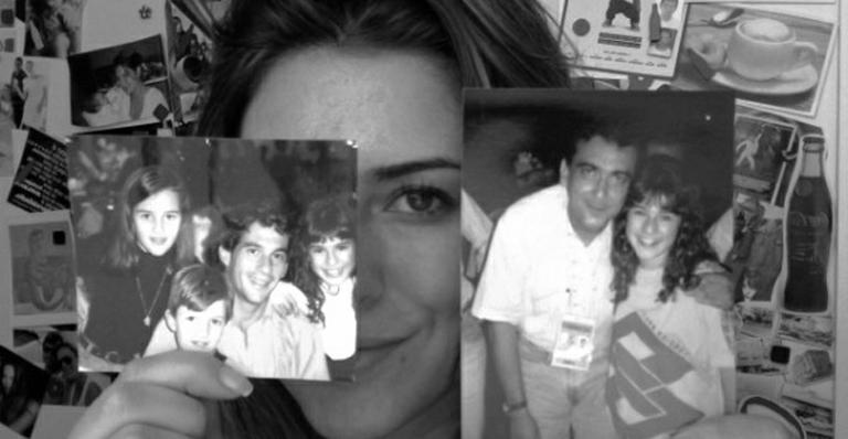 Fê Paes Leme posta foto com Senna