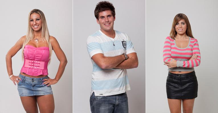 Raquel, Thiago e Valesca estão na roça