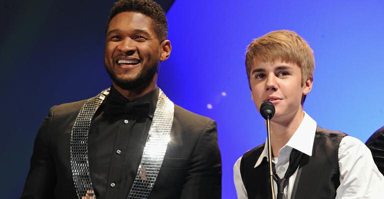 Justin Bieber e Usher: canção de Natal
