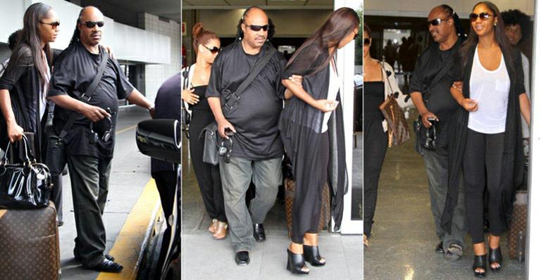 Stevie Wonder desembarca no Rio