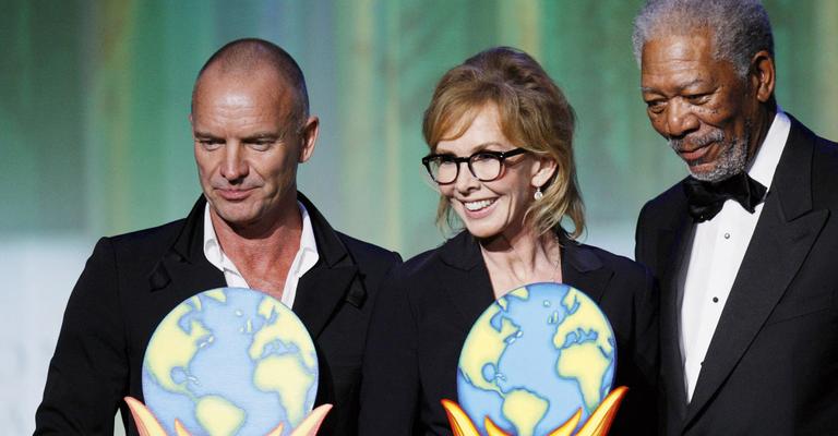 Homenagem a Sting e à sua Trudie Styler