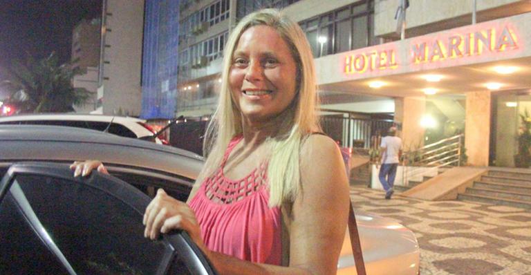 Vera Fischer: momento no salão de beleza