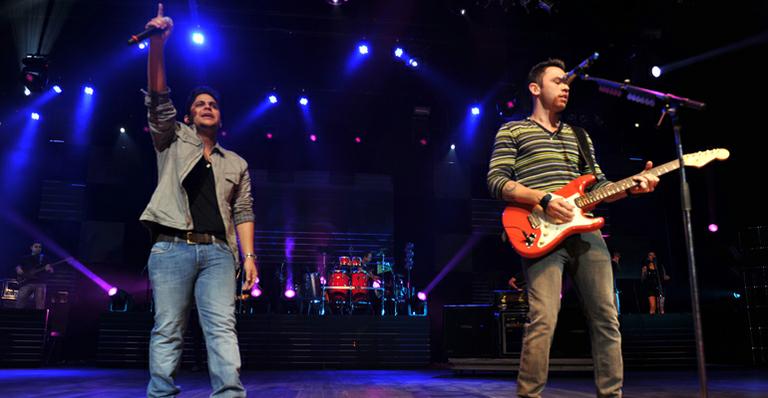 No camarim com a dupla Jorge & Mateus