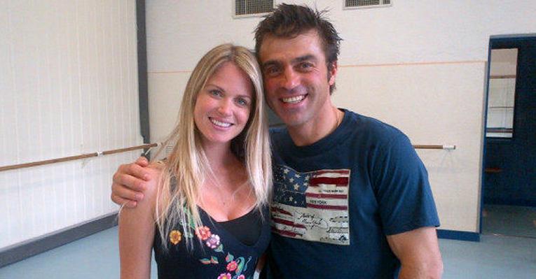 Susana Werner treina para reality