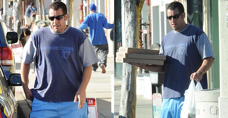 Adam Sandler: mais gordinho em NY