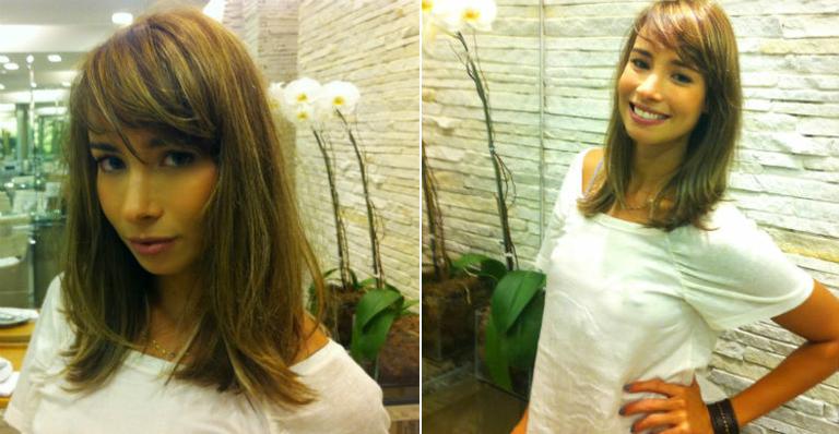Flavia Rubim muda o visual e fica loira