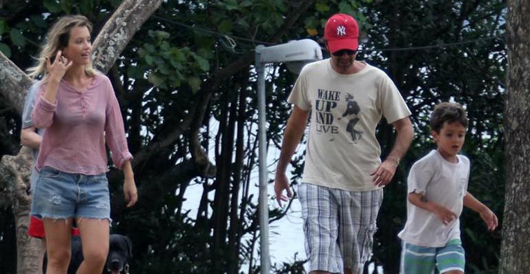 Bruno Mazzeo: domingo em família