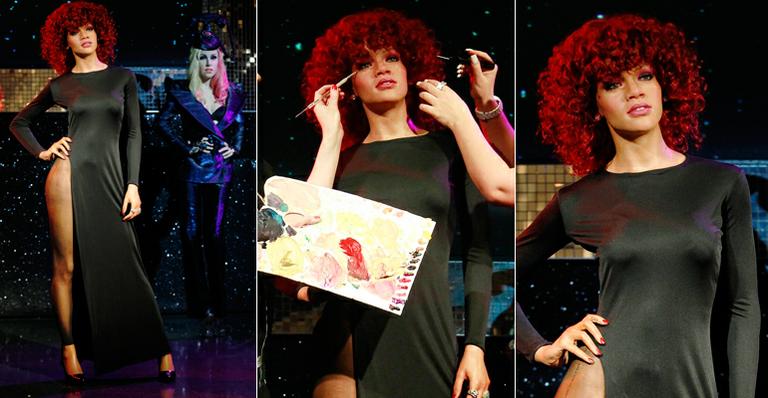 Rihanna ganha terceira estátua de cera