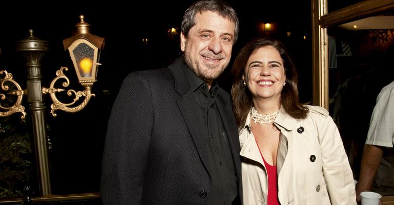 Flávio Galvão e sua Mayara Magri