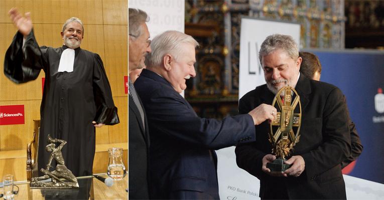 Lula em Paris: Doutor honoris causa