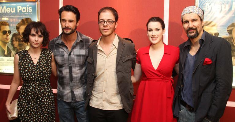 Rodrigo Santoro lança filme no Rio
