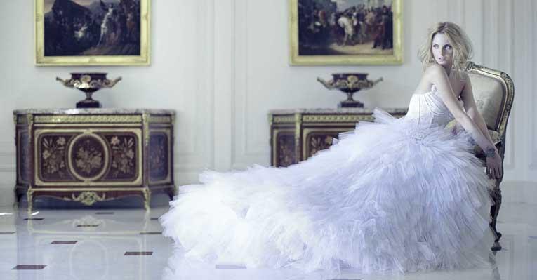 Glamour máximo nos vestidos de noiva