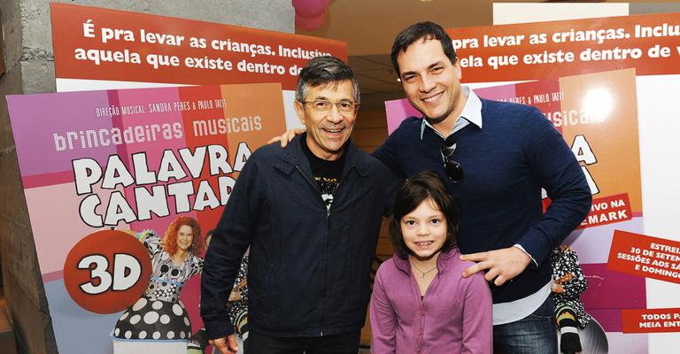 Daniel Boaventura leva a herdeira Joana à première